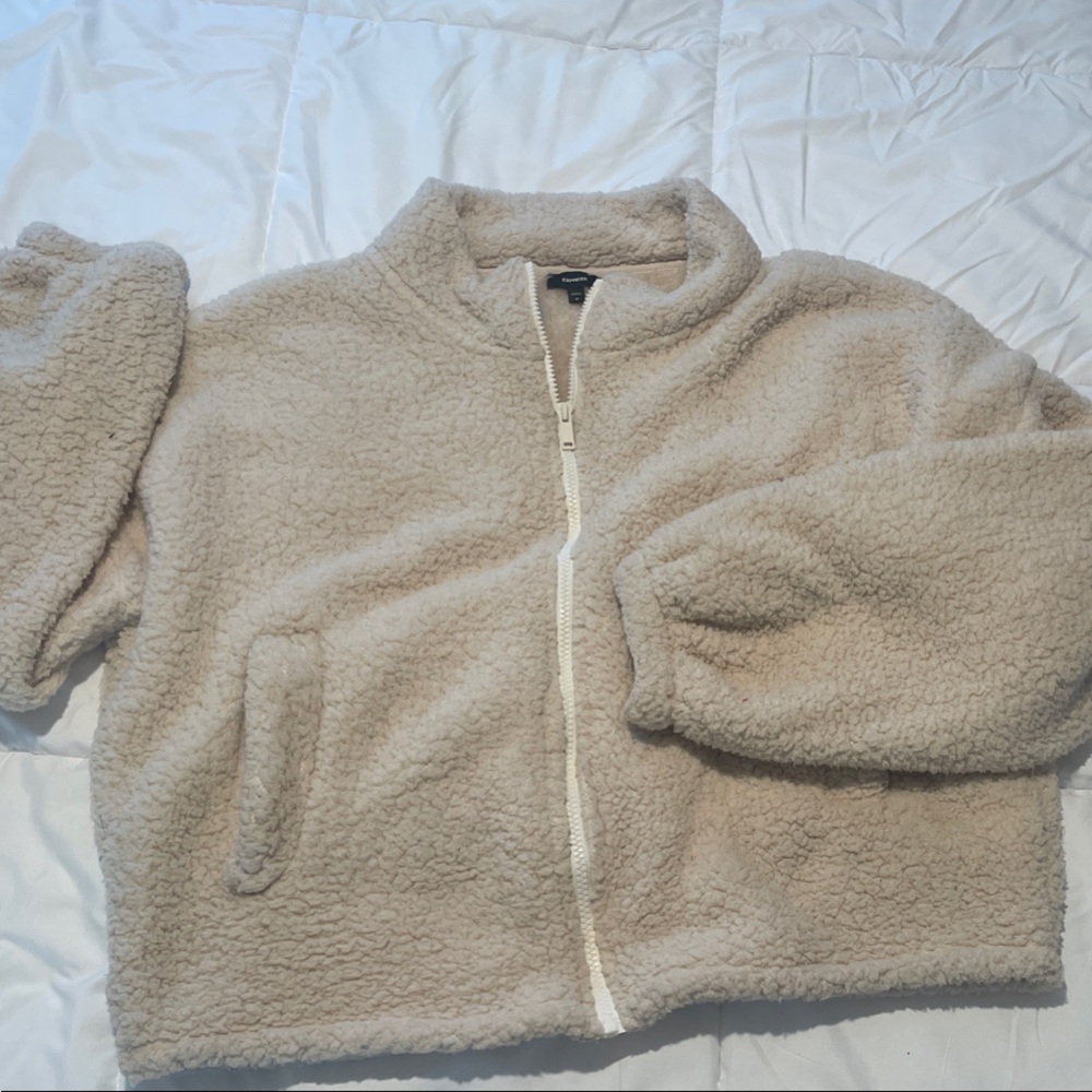 Cozy Cream Sherpa Jacket